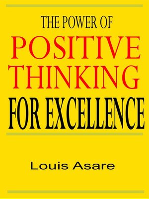 cover image of The Power of Positive Thinking For Excellence